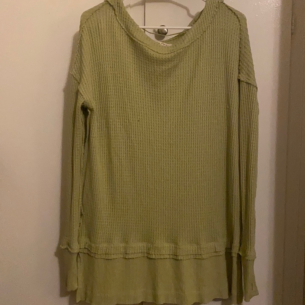 Free People t shirt dress/lomg sweater
